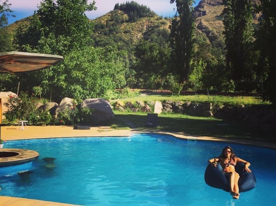 Cascada Lodge Cajon Del Maipo San José de Maipo Exteriér fotografie
